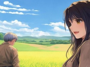 女儿心系父亲耕水田的温情故事与乡村情怀
