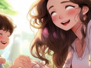 与孙儿共度天伦时光欢笑声声乐融融