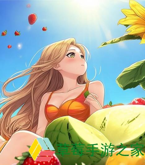 夏日水果与向日葵的交响乐草莓香蕉哈密瓜可以一起吃吗