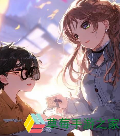 孙尚香与刘禅，跨越时代的家庭辅导孙尚香站在板凳上辅导刘禅写作业网页版