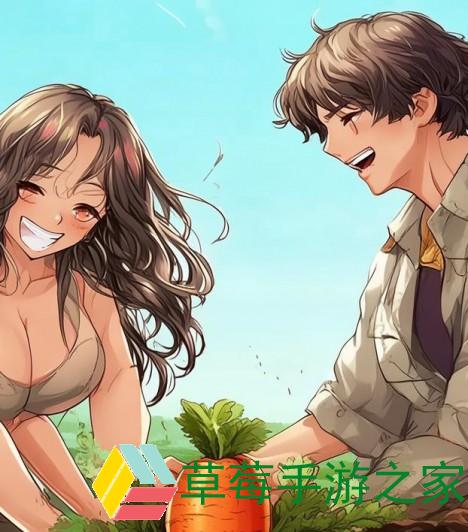 二人世界的拔萝卜趣事：携手共耕共享丰收的甜蜜时光