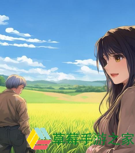 女儿心系父亲耕水田的温情故事与乡村情怀