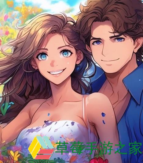 父亲的坚实支持送女儿绽放花朵的美丽人生