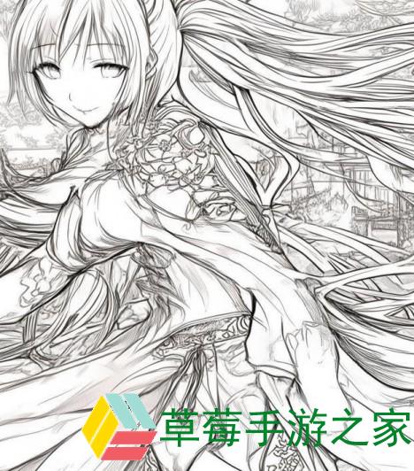 王者荣耀伽罗被吸图,王者荣耀伽罗被草图