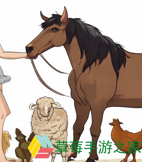 人马畜禽-人马畜禽的和谐共生：探索人与动物的深厚情感与生态关系