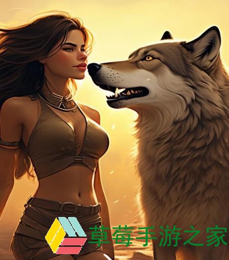 老狼在无人区的亲亲草探秘之旅与生存智慧分享